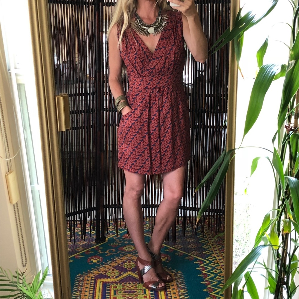 NEW Sienna and Blue Bird Mini Dress - Picture 1 of 9